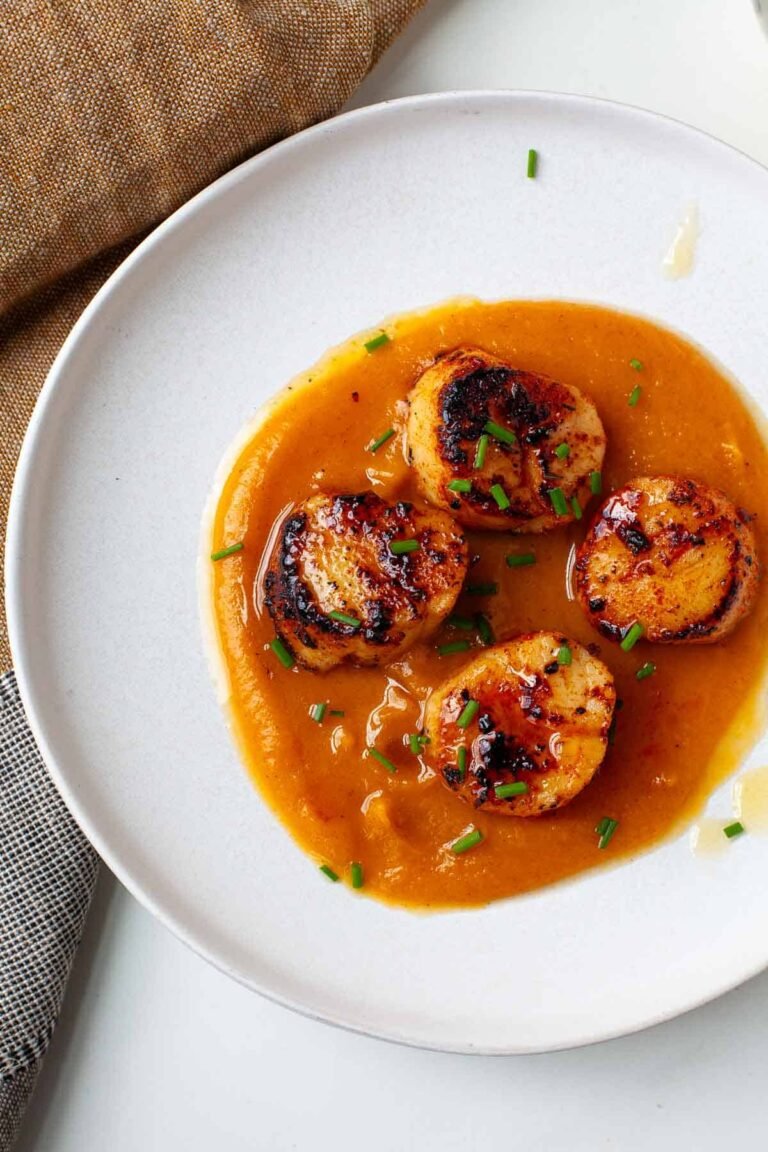 Blackened Scallops | Kara Lydon