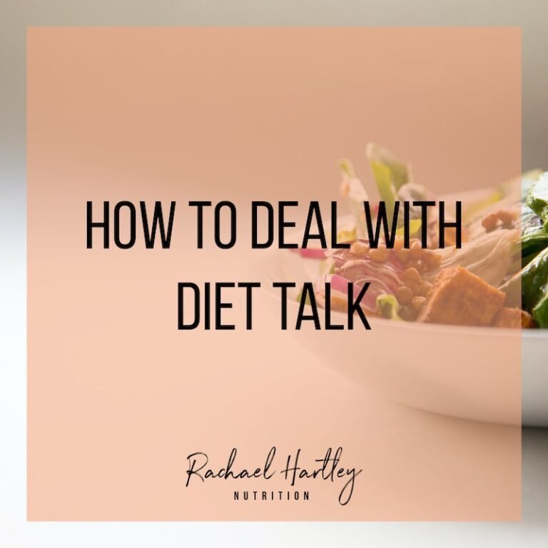 How To Deal With Unwanted Diet Talk — Columbia Sc