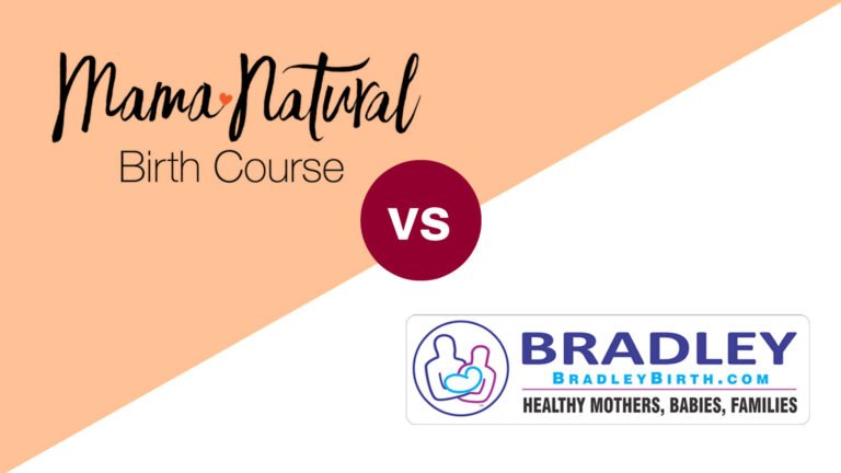 Mama Natural Birth Course Vs. The Bradley Method Childbirth Course