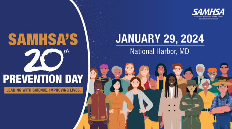 Samhsa's 20th Day Of Prevention: Pioneering Science, Improving Lives