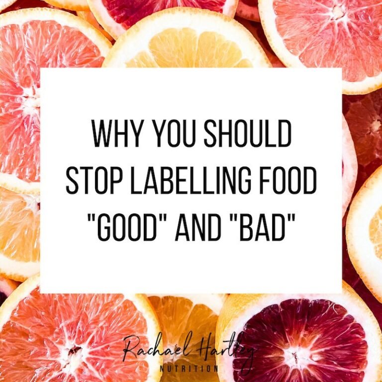 Why You Should Stop Labeling Good And Bad Foods —