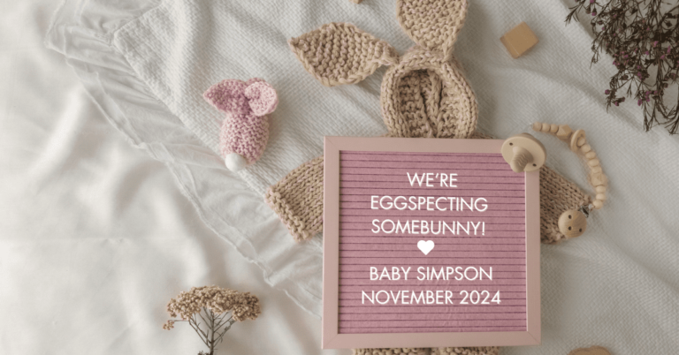 10 Easter Egg Pregnancy Announcements All Bunnies Will Love