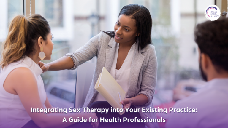 A Guide For Health Professionals — Alliance For Sexual Health