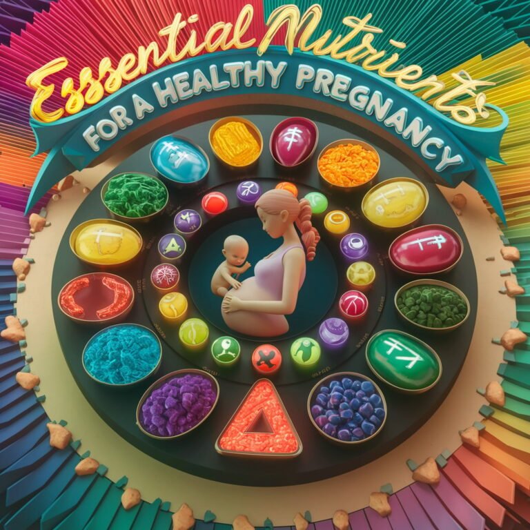 Essential Nutrients For A Healthy Pregnancy