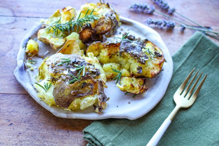 Rosemary Crushed French Fries