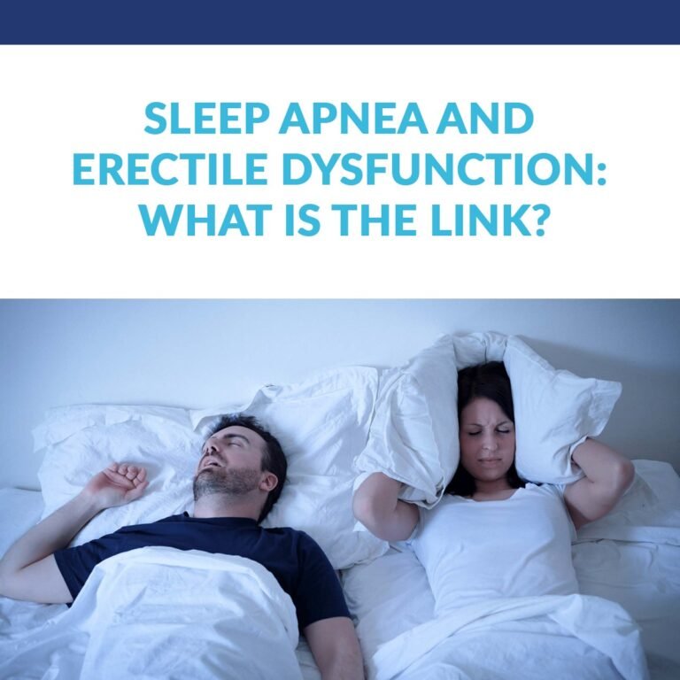 Sleep Apnea And Erectile Dysfunction: What's The Connection?