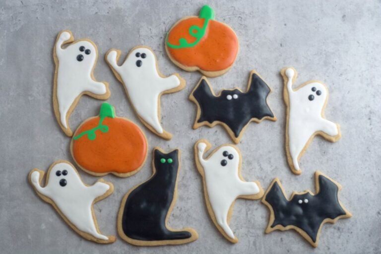 Soft + Easy Halloween Whole Wheat Sugar Cookies
