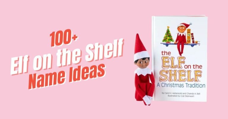 131 Elves For Girls And Boys On The Shelf Names