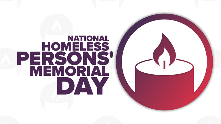 National Homeless Day Of Remembrance