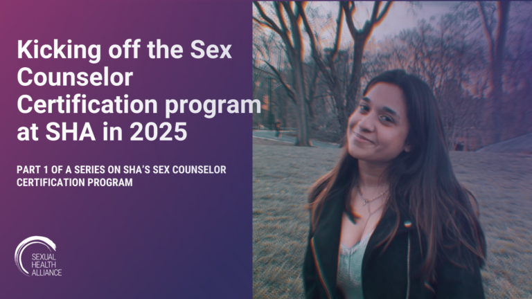 Start Of Sex Counselor Certification Program At Sha In 2025