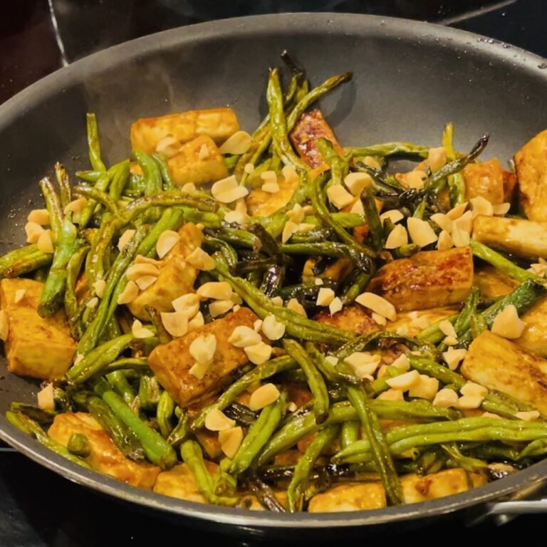 Tofu Mix With Green Beans