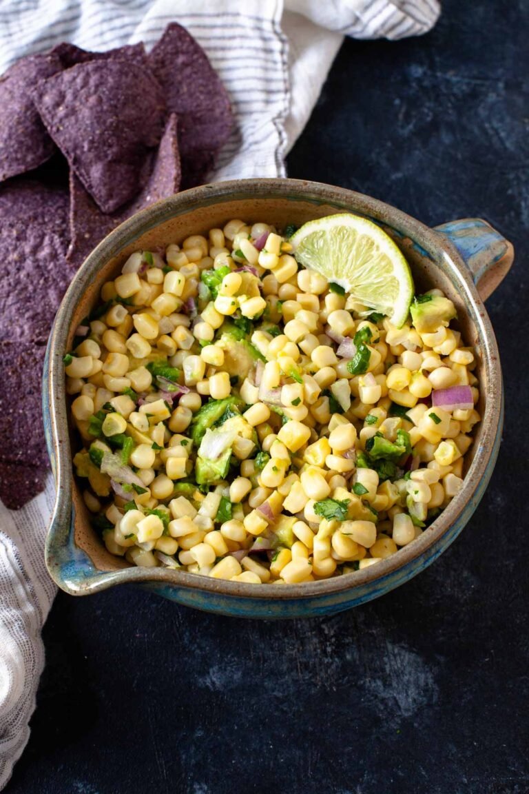 Corn Avocado Salsa (fresh Or Frozen Corn!)