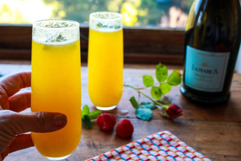 California Peach Bellini Sharon Palmer, The Plant Powered Dietitian