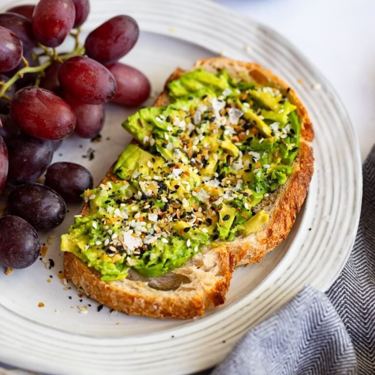 Creamy All The Toast Avocado Bagel (easy, Salty Breakfast!)