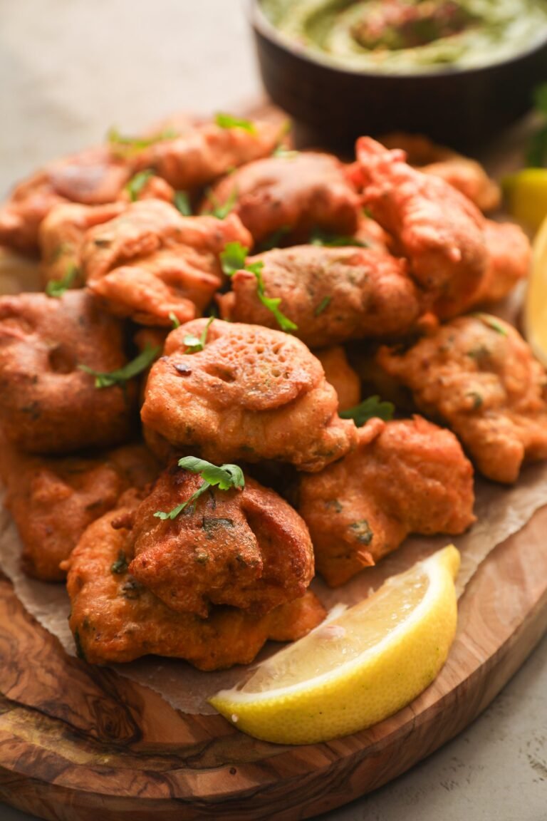Crispy Basa Fish Pakoras (fritters)
