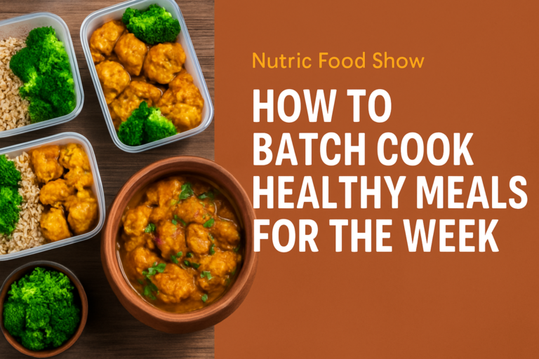 How To Party Cooking Healthy Meals For The Week