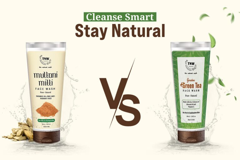 Multani Mitti Or Green Tea Facial Wash? Better Chemical Free