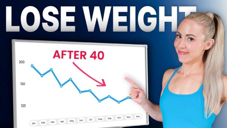 How To Lose Weight After 40: The 3 Things That