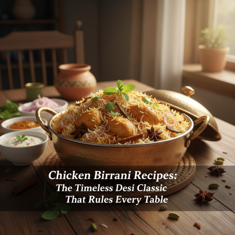 Chicken Biryani Recipes: The Timeless Desi Classic That Rules Every
