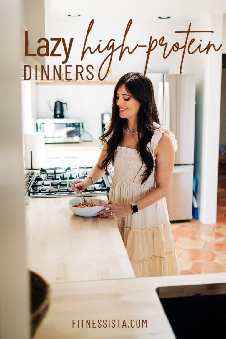 Lazy High Protein Dinners That I Make When I Don't