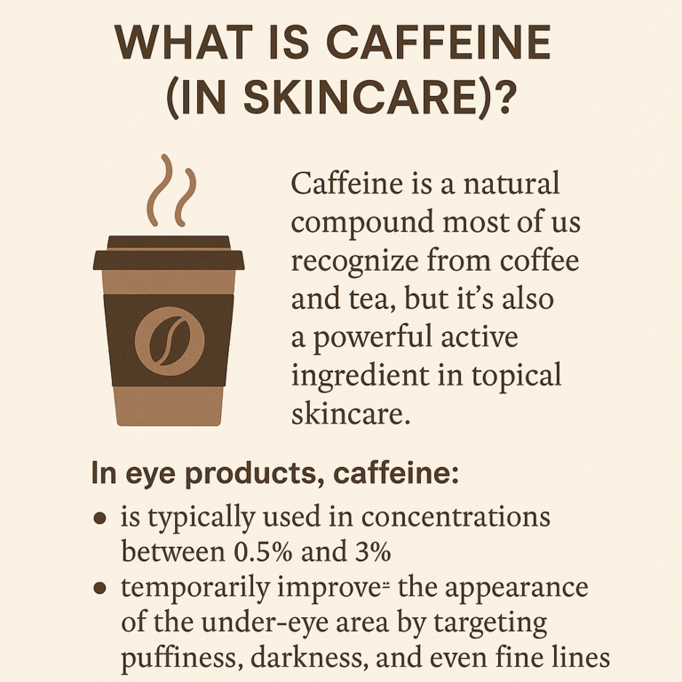 Under Eye Caffeine: What It Is, How It Works, And