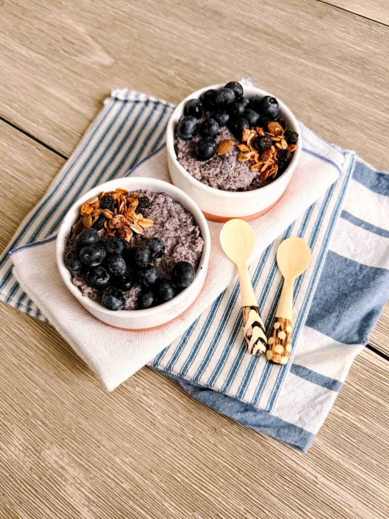 Blueberry Chia Pudding (Easy Breakfast!) • Kath Eats Blueberry Chia Pudding (easy Breakfast!) • Kath Eats