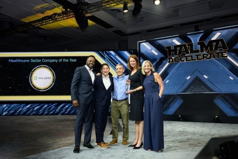 Salaera Was Named Halma Healthcare Company Of The Year