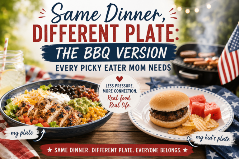 Same Dinner, Different Plate: The Summer Bbq Version Every Picky