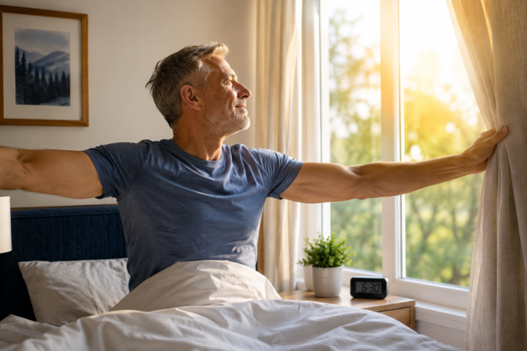 The Best Sleep Routine For Men Over 50 Who Want