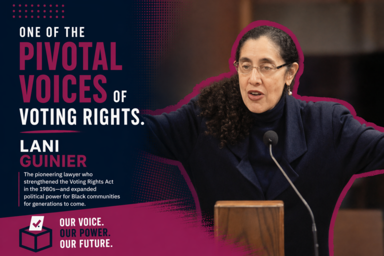 The Central Voice Behind Our Vote: Why Lani Guinier Still