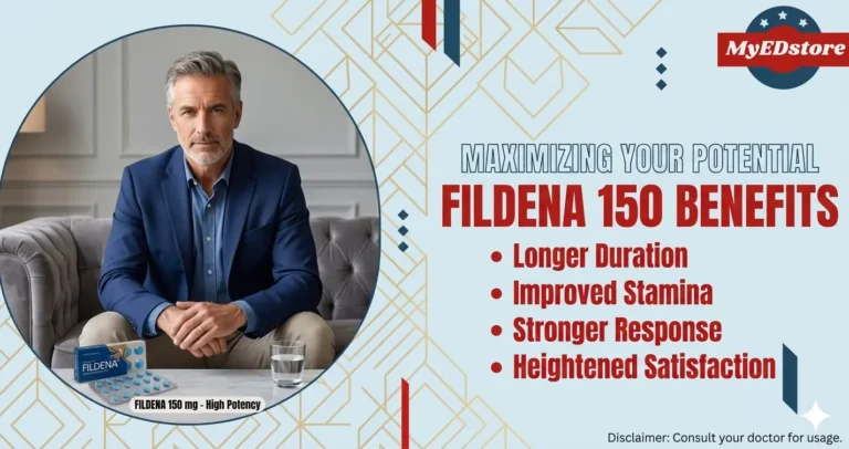 Fildena 150 Benefits | Effective Ed & Sexual Performance Treatment
